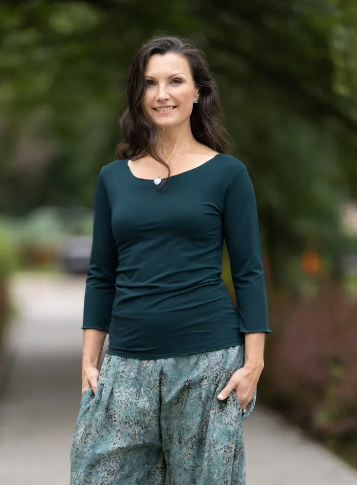 Triko Keira "DK Teal" | PachaMama.cz