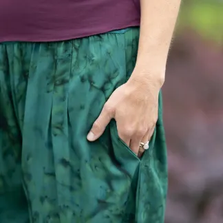 Kalhoty Green Velvet | PachaMama.cz