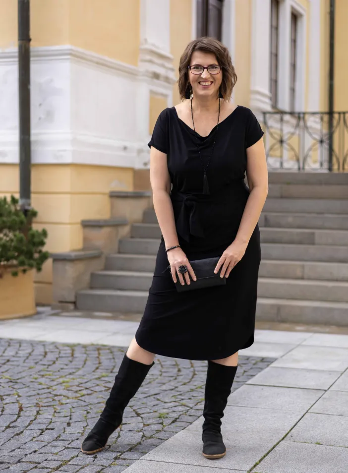 Šaty Claire "Black" | PachaMama.cz