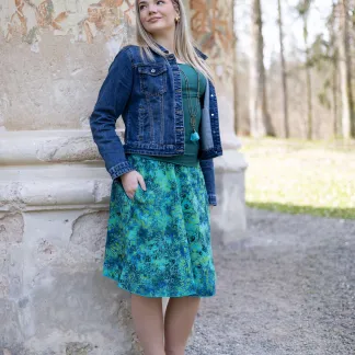 Sukně midi Karibik Mist | PachaMama.cz