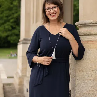 Náhrdelník Japa mala stříbrný se střapcem | PachaMama.cz