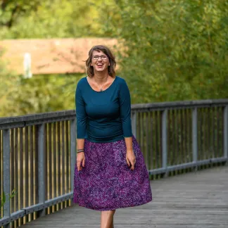 Sukně midi Esme Luna | PachaMama.cz