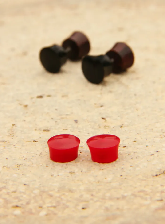 Vyměnitelný díl k falešnému plugu "Lea", červený | PachaMama.cz