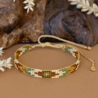 Luxusní náramek z japonských korálků miyuki | PachaMama.cz