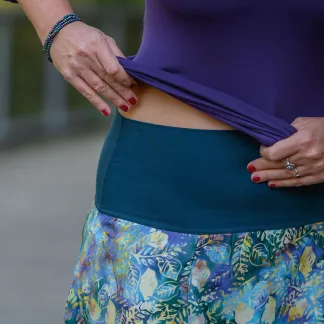 Sukně midi Natura Luna | PachaMama.cz