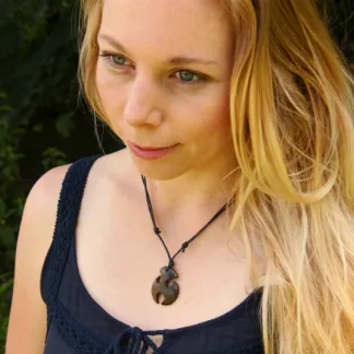 Dřevěný náhrdelník 