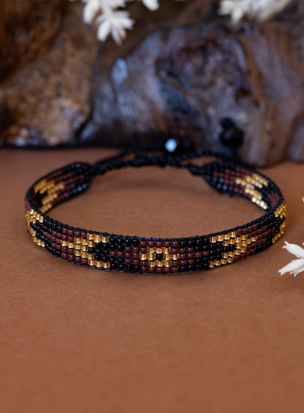 Luxusní náramek z japonských korálků miyuki | PachaMama.cz