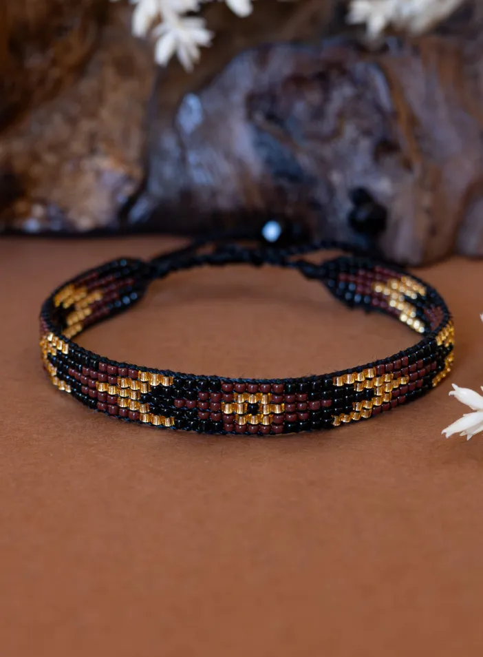 Luxusní náramek z japonských korálků miyuki | PachaMama.cz