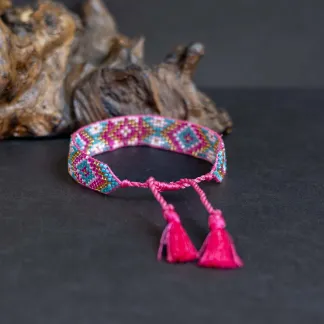 Luxusní náramek z japonských korálků miyuki  | PachaMama.cz