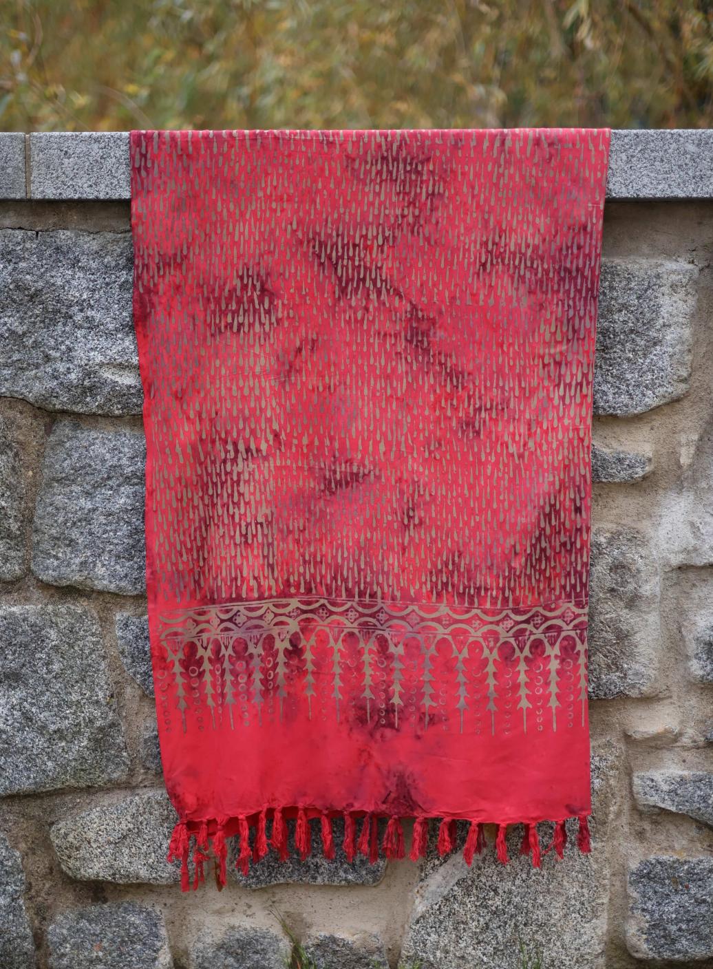 Sarong červený | PachaMama.cz