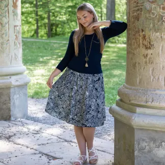 Sukně midi Adriana Queen | PachaMama.cz