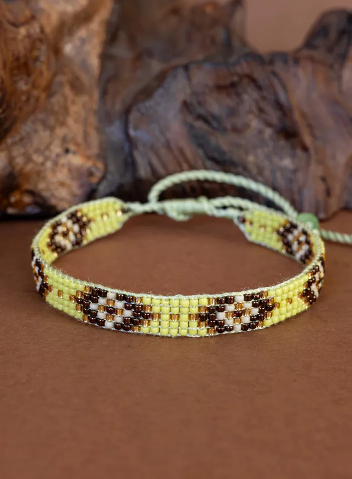 Luxusní náramek z japonských korálků miyuki | PachaMama.cz