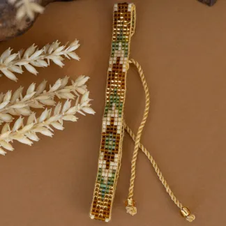 Luxusní náramek z japonských korálků miyuki | PachaMama.cz