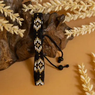 Luxusní náramek z japonských korálků miyuki | PachaMama.cz