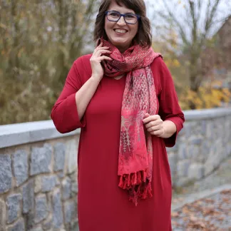 Sarong červený | PachaMama.cz