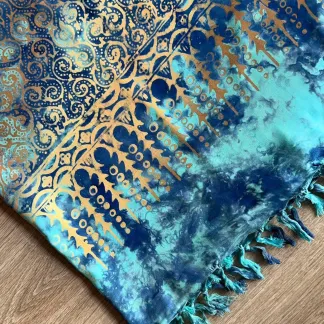 Sarong světle modrý | PachaMama.cz