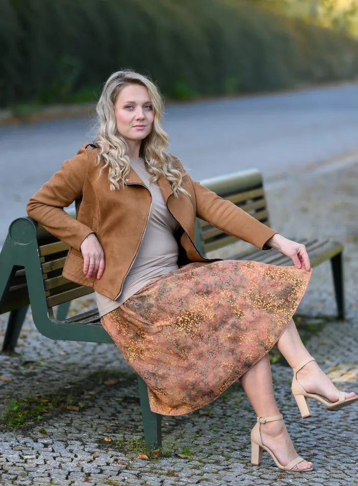 Sukně midi Sienna Spicy | PachaMama.cz