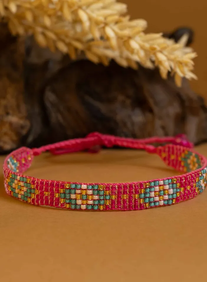 Luxusní náramek z japonských korálků miyuki | PachaMama.cz