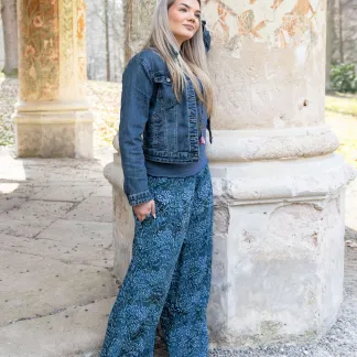 Kalhoty Zina Blue | PachaMama.cz