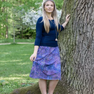 Sukně midi Violeta Queen | PachaMama.cz