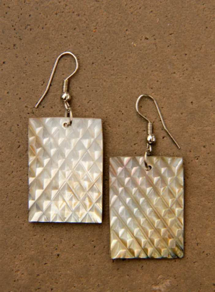 Náušnice z perleti | PachaMama.cz