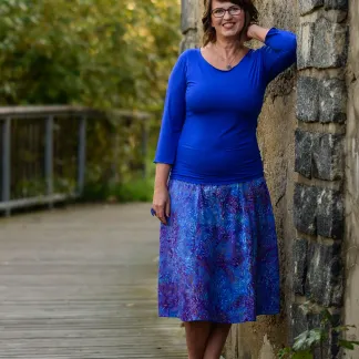 Sukně midi Kayla Queen | PachaMama.cz