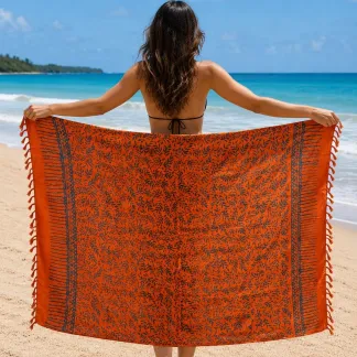Sarong oranžový | PachaMama.cz