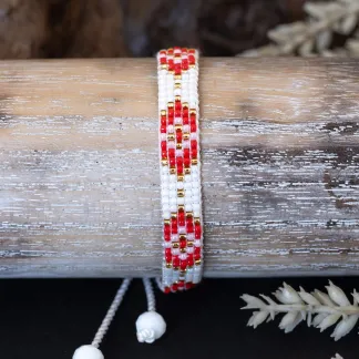 Luxusní náramek z japonských korálků miyuki | PachaMama.cz