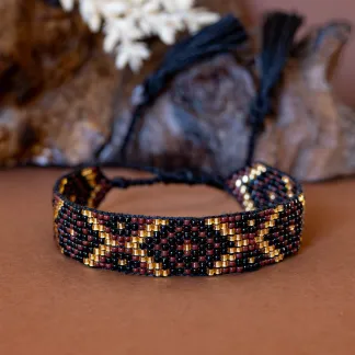 Luxusní náramek z japonských korálků miyuki | PachaMama.cz