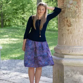 Sukně midi Violeta Queen | PachaMama.cz