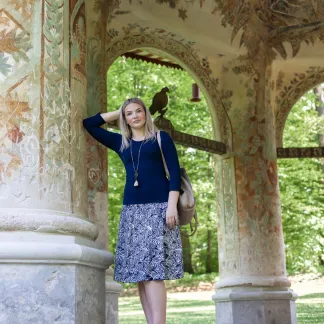 Sukně midi Adriana Queen | PachaMama.cz