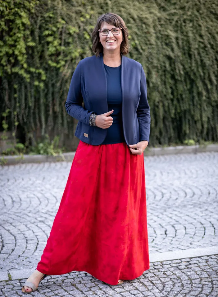 Sukně "Red Velvet"  | PachaMama.cz