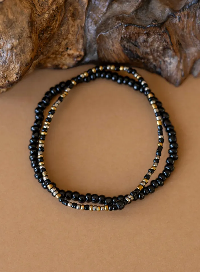 Minimalistický korálkový náramkový set | PachaMama.cz