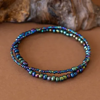 Minimalistický korálkový náramkový set | PachaMama.cz