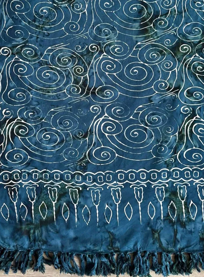 Sarong tmavě modrý | PachaMama.cz