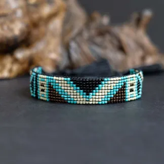 Luxusní náramek z japonských korálků miyuki | PachaMama.cz