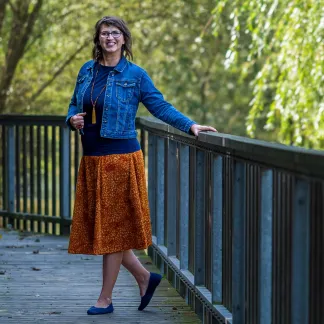 Sukně midi Amber Joy | PachaMama.cz