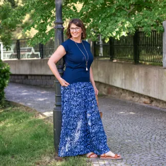 Triko Allure s výstřihem na zádech 