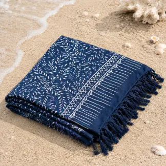 Sarong tmavěmodrý | PachaMama.cz