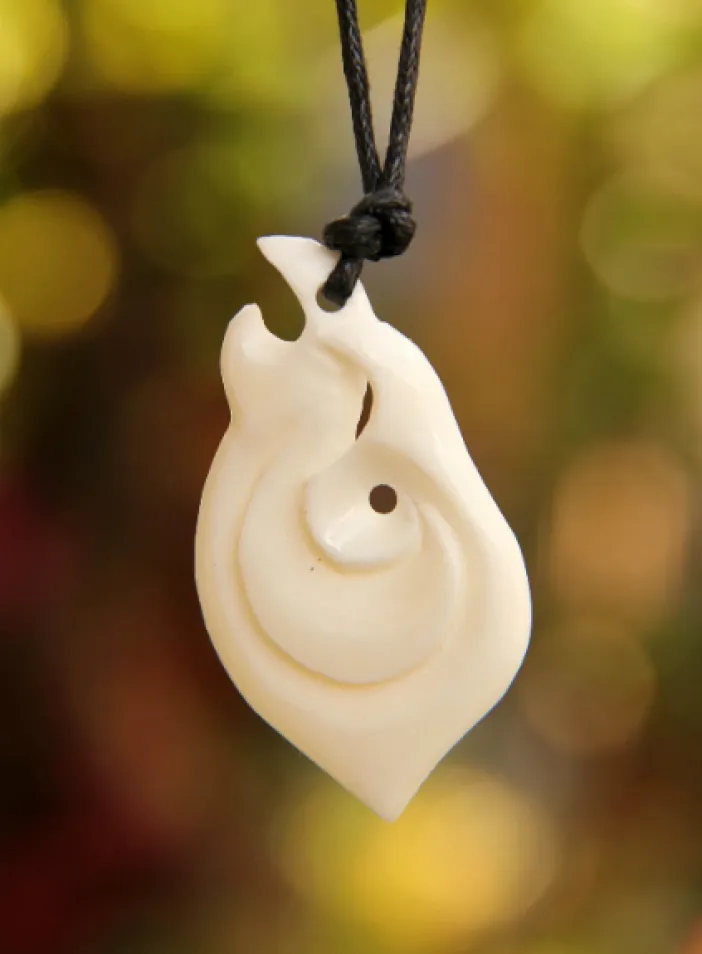 Kostěný přívěsek "Síla" | PachaMama.cz