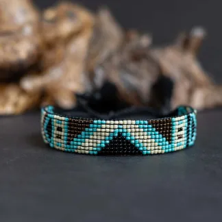 Luxusní náramek z japonských korálků miyuki | PachaMama.cz