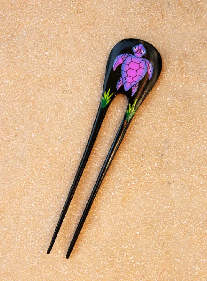 Jehlice dřevěná, malovaná  | PachaMama.cz