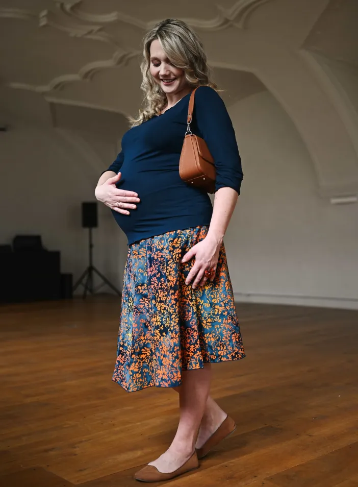 Sukně midi Alida Queen  | PachaMama.cz