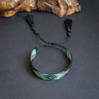 Luxusní náramek z japonských korálků miyuki | PachaMama.cz