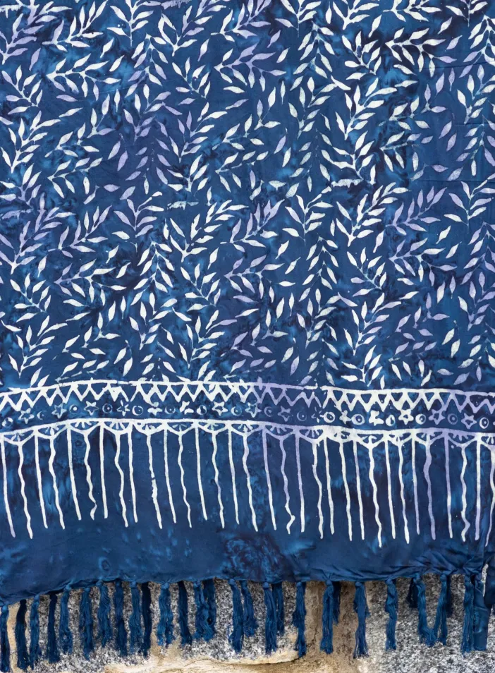 Sarong tmavěmodr&yacute; | PachaMama.cz