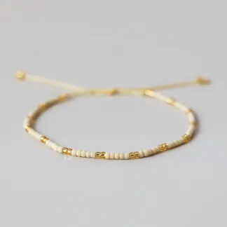 Minimalistický korálkový náramek | PachaMama.cz