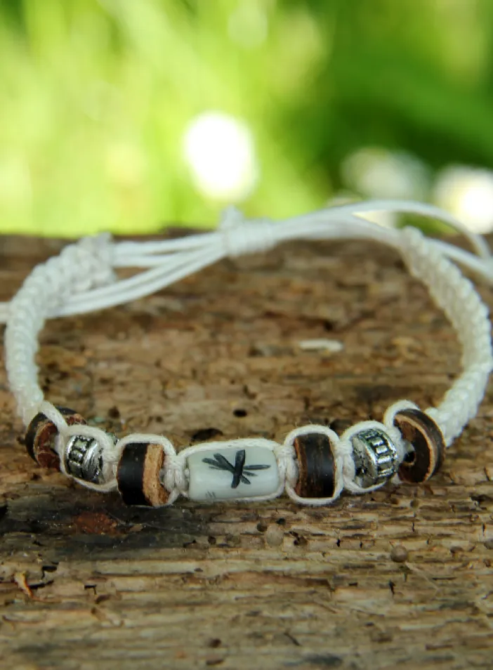 Náramek "White" | PachaMama.cz