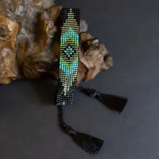 Luxusní náramek z japonských korálků miyuki | PachaMama.cz