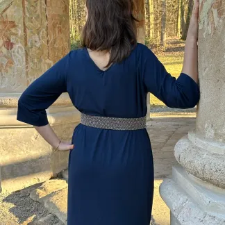 Korálkový opasek s dřevěnou přezkou | PachaMama.cz