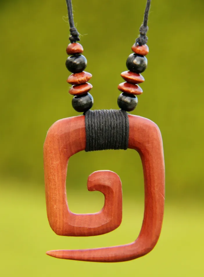 Náhrdelník "Hippie spiral" | PachaMama.cz